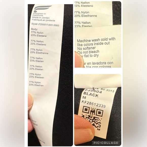 FABLETICS Cold Weather Full-Zip Cropped Hoodie NWT (RETAIL $95) True to Size M - Picture 13 of 13